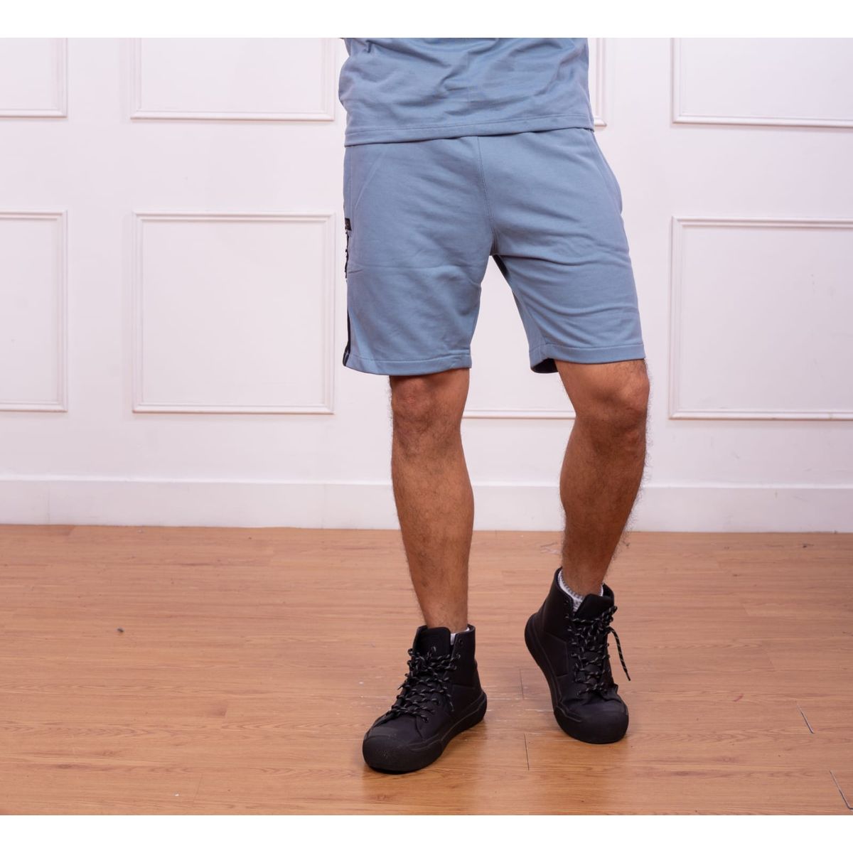 DM DEXMEN - Short Dexmen Franja Celeste