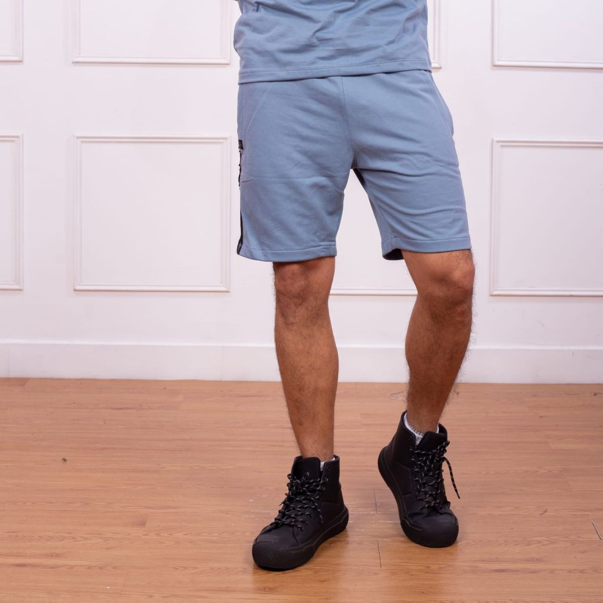 DM DEXMEN - Short Dexmen Franja Celeste