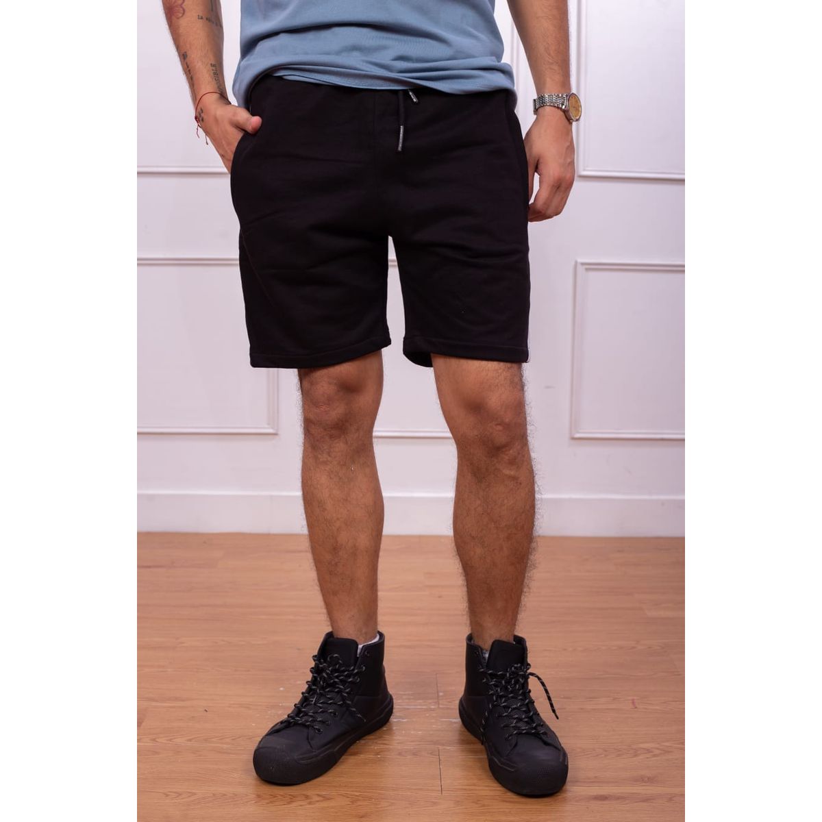 DM DEXMEN - Short Dexmen Franja Negro