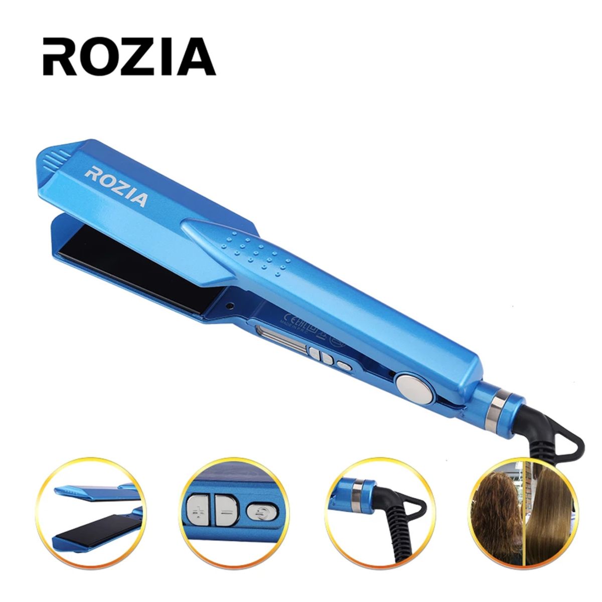 OEM - Rozia - Plancha Alisadora Para Cabello