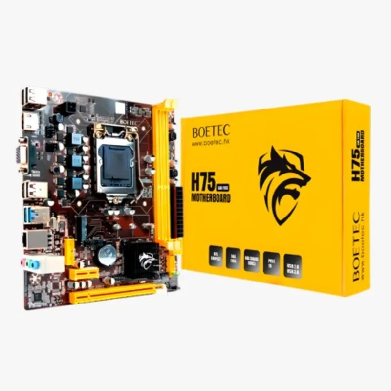 INTEL - PLACA BOETEC H75 INTEL DDR3 LGA 1155