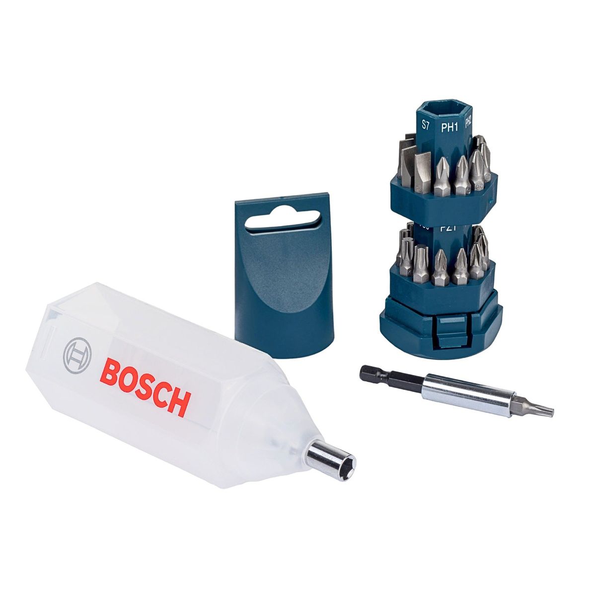 BOSCH - Puntas atornilladores destornilladores Big Bit Juego de 25 pzs Bosch