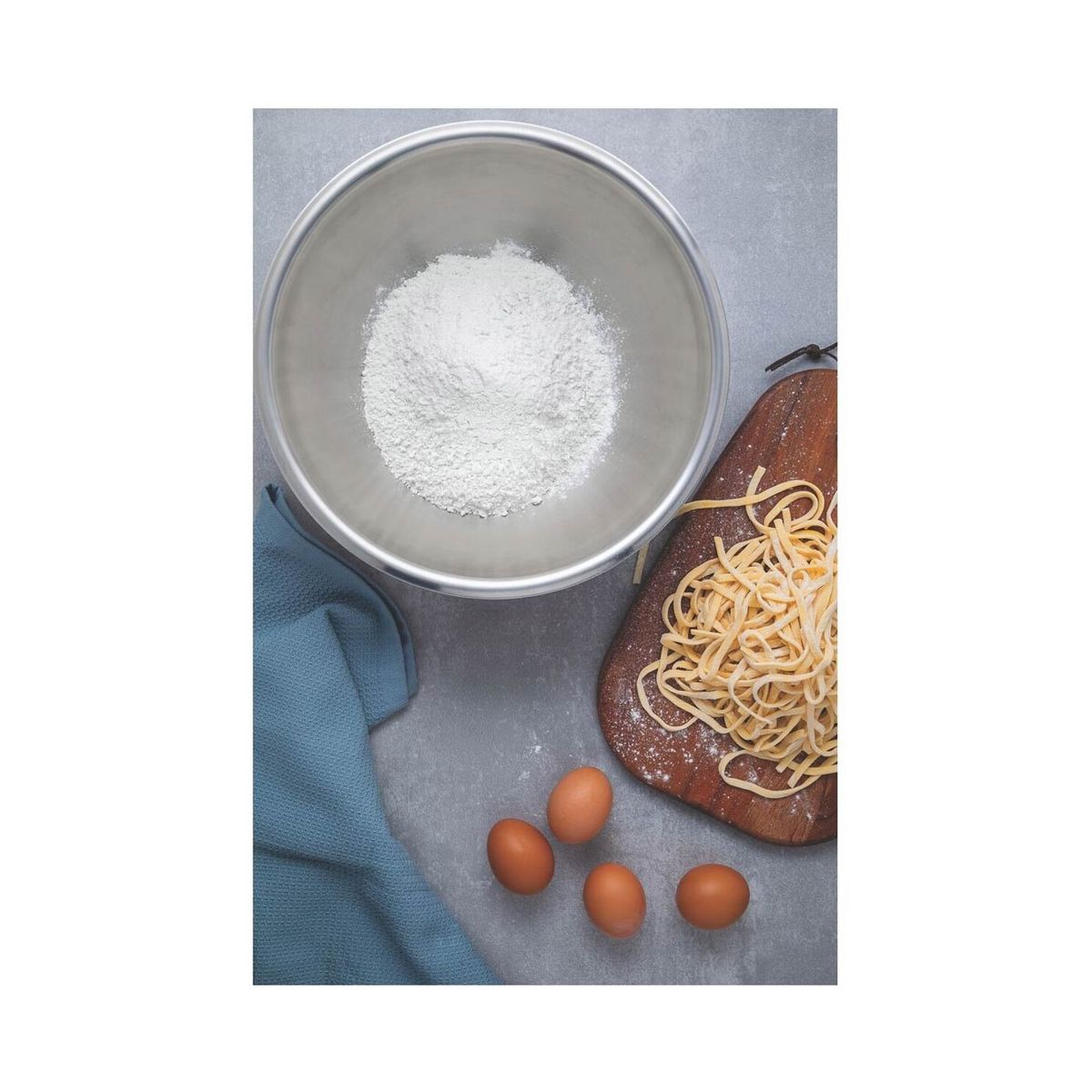 TRAMONTINA - Recipiente redondo TRAMONTINA ace. Inox. 24 cm