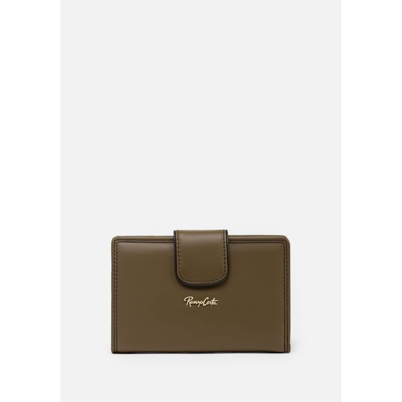 RENZO COSTA - BILLETERA MEDIANA COLECCION CAPSULA 73 MUSTARD