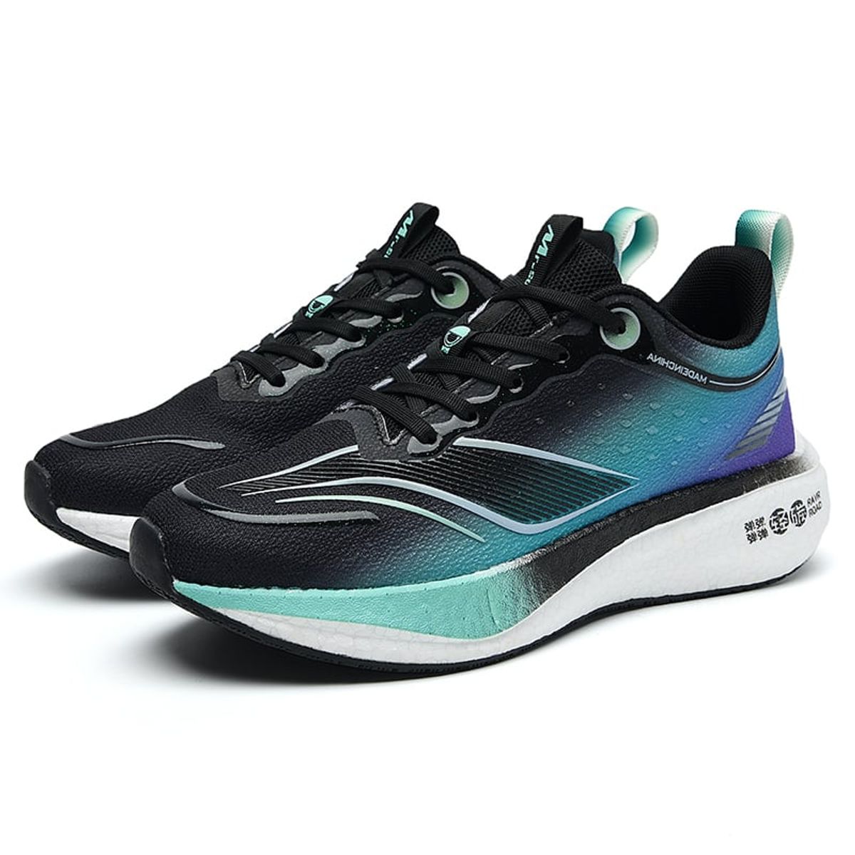 SHANDIAN - Zapatillas Running Hombre Naranja