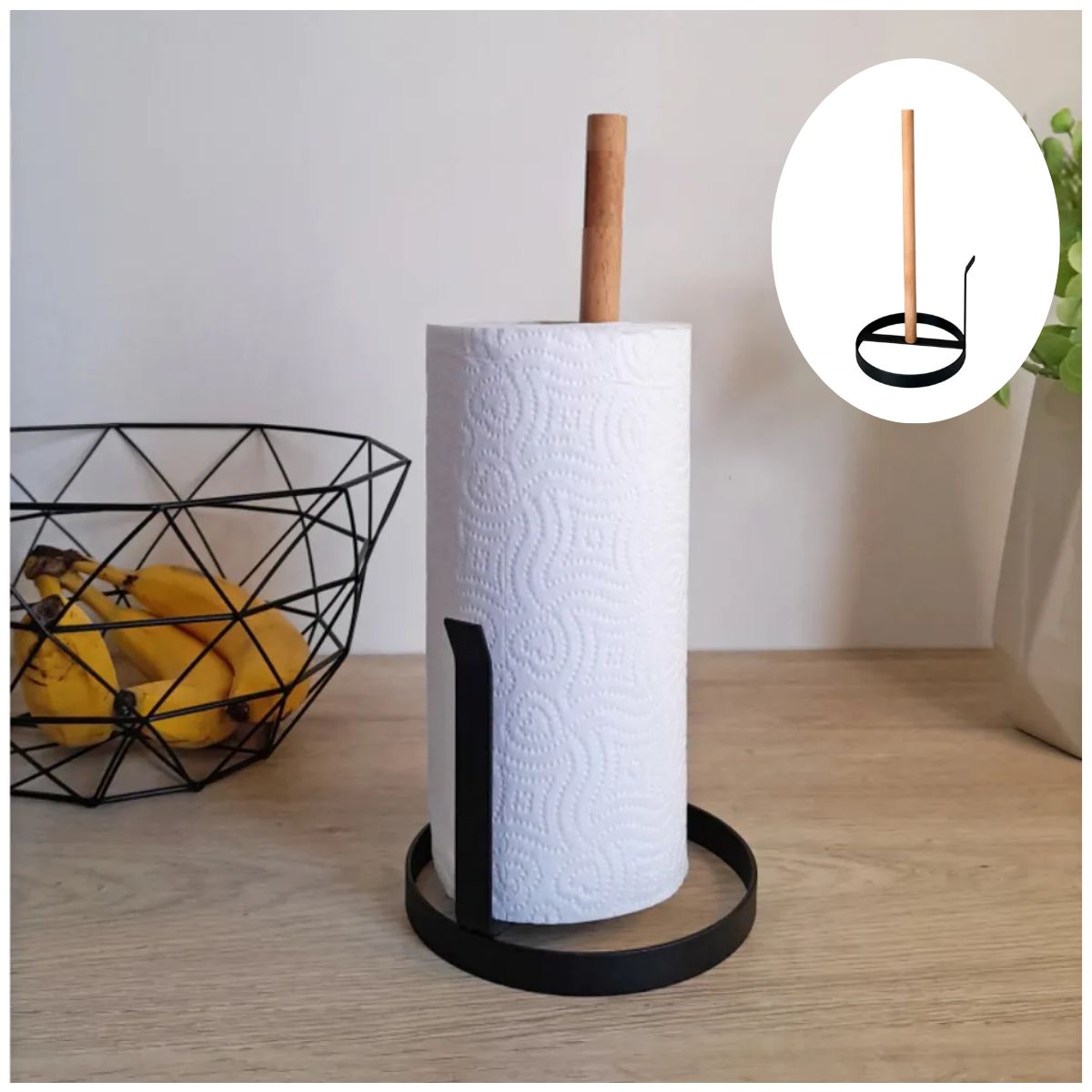 INSPIRA MARKET - Porta Papel Toalla Portarrollos de papel