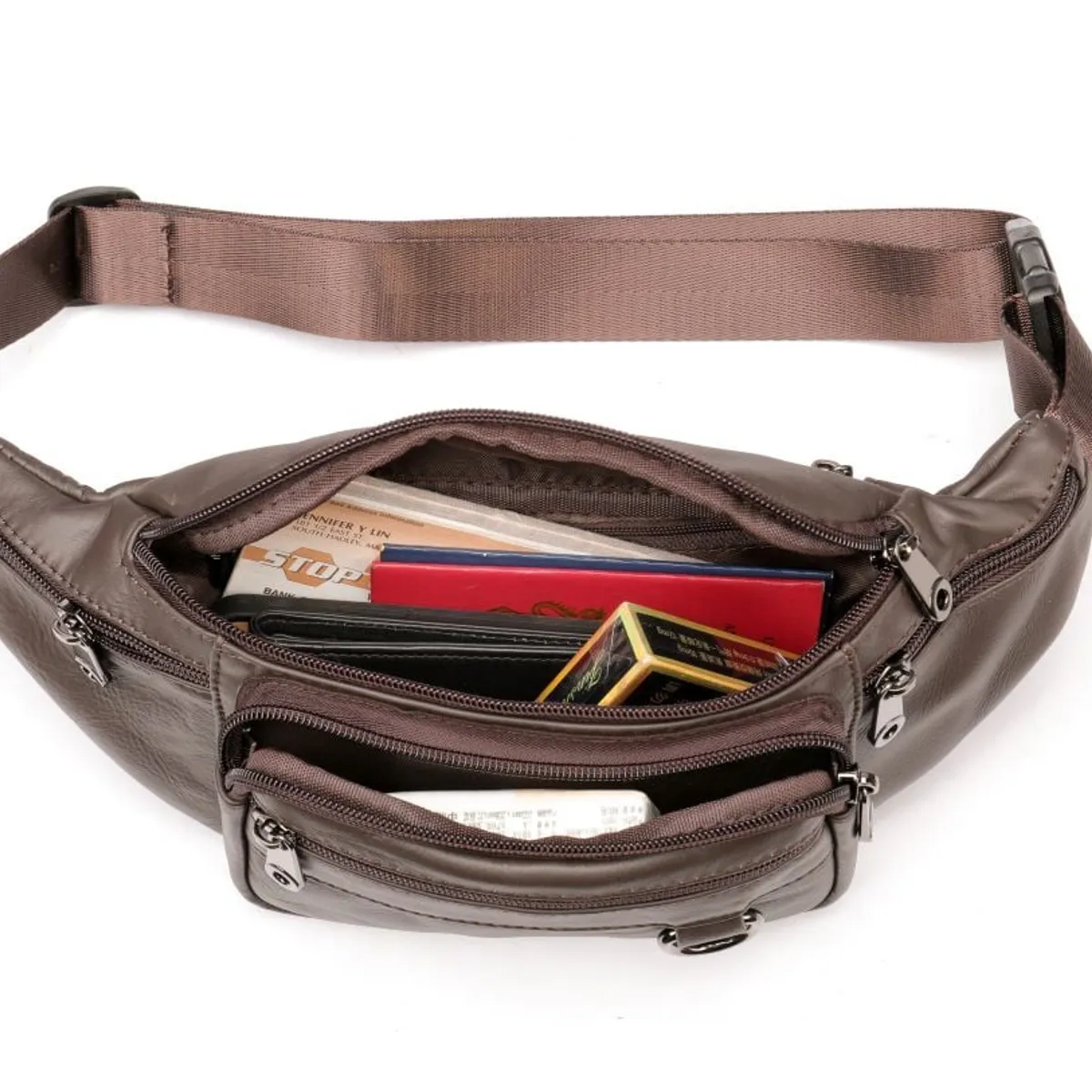 ARMUZ - Canguro de Cuero Vacuno 9044 Hombre