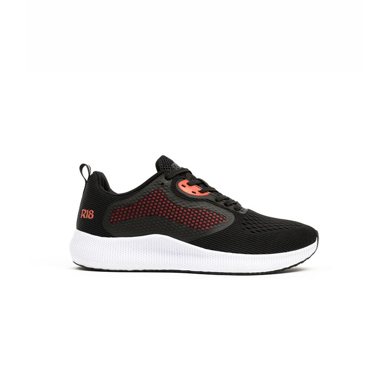 R18 - ZAPATILLAS HOMBRE  R18-GS012 NEGRO