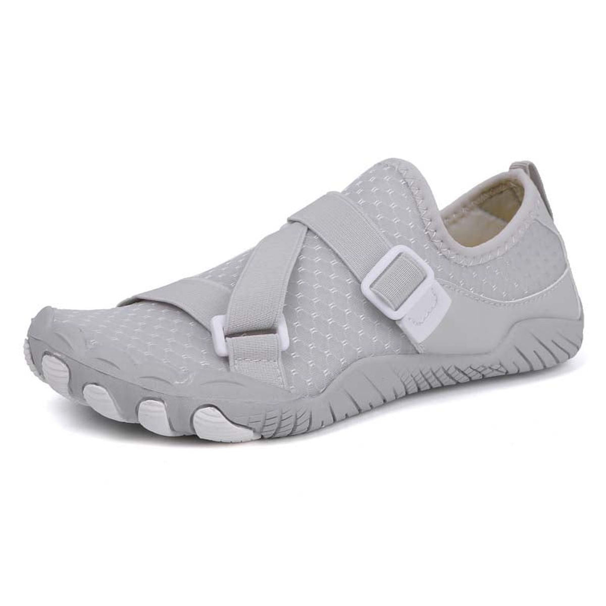 SHANDIAN - Zapatillas Agua Outdoor Hombre Secado Rapido Blanco