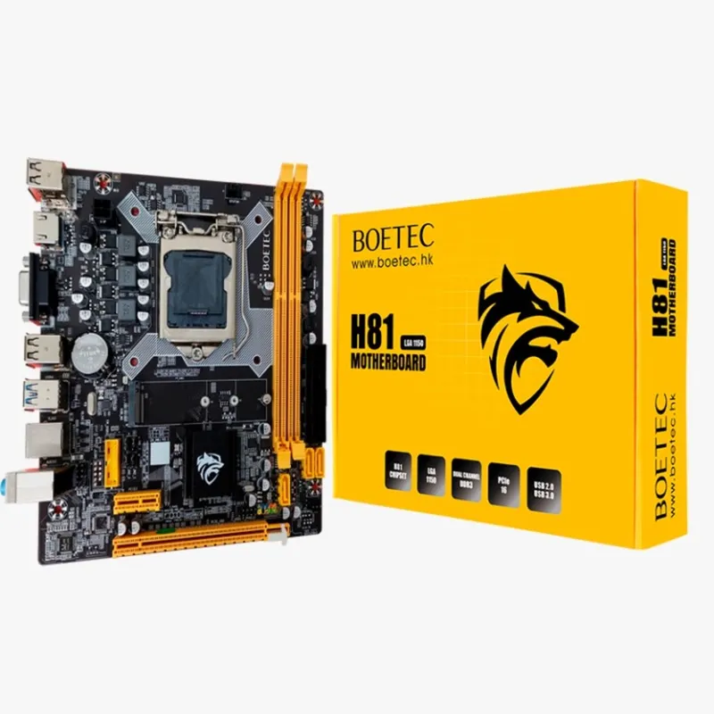 INTEL - PLACA BOETEC H81A INTEL LGA 1150 DDR3