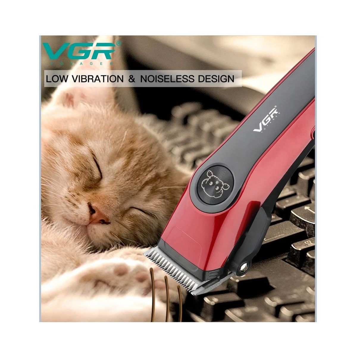 GENERICO - Maquina cortadora de pelo mascotas perro gato VGR