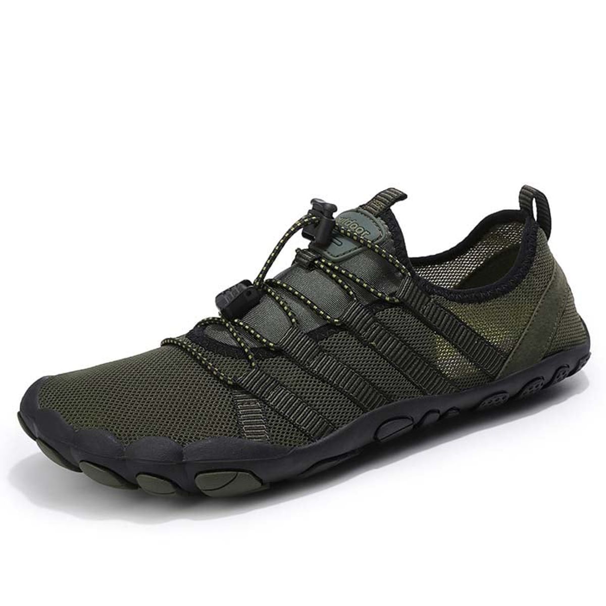 SHANDIAN - Zapatillas Agua Outdoor Hombre Secado Rapido Verde