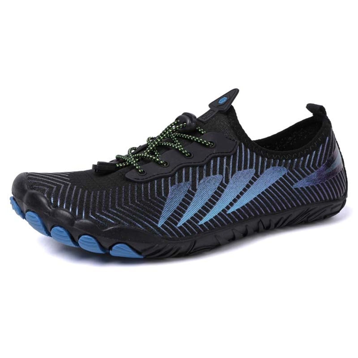 SHANDIAN - Zapatillas Agua Outdoor Hombre Secado Rapido Negro