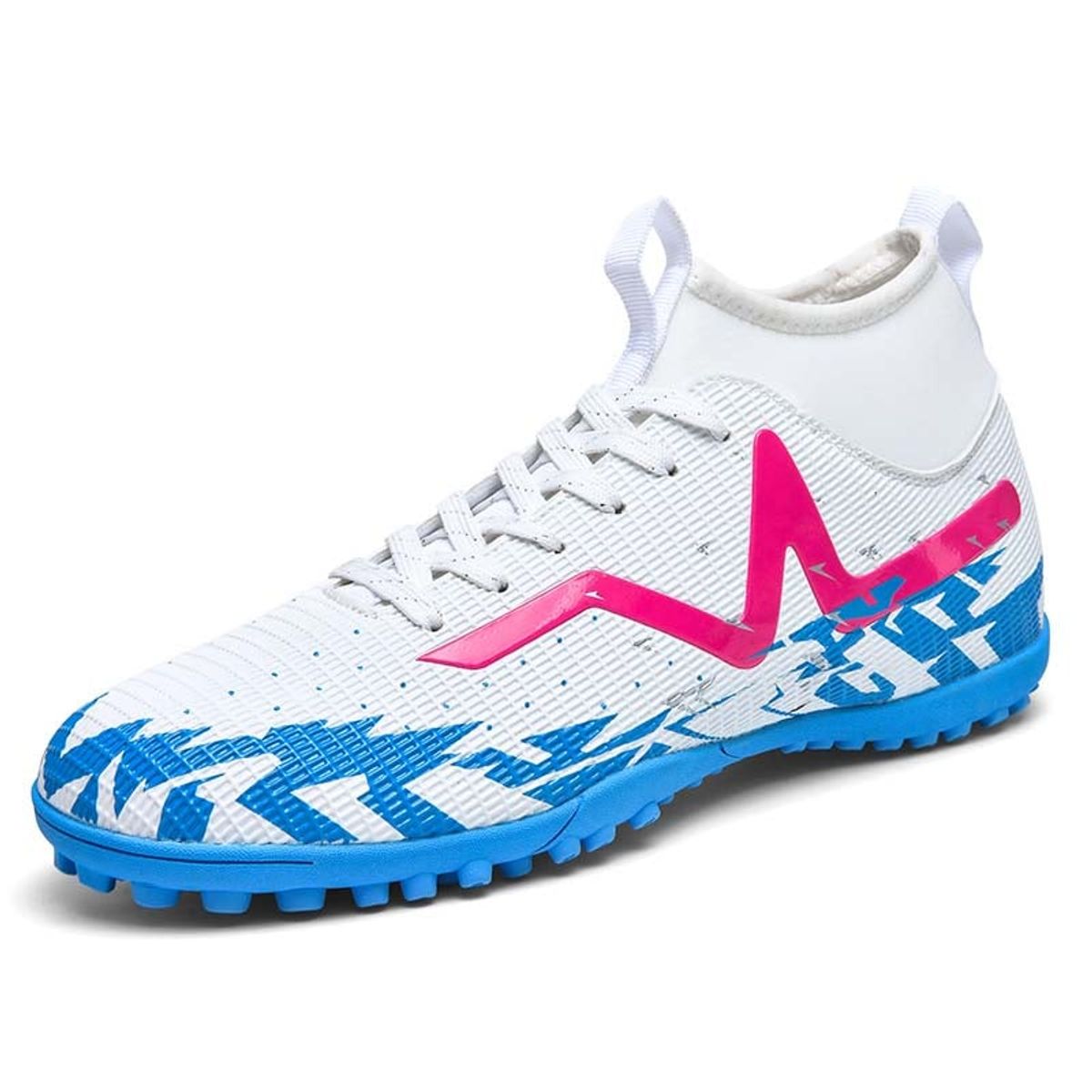 SHANDIAN - Zapatillas de Fútbol Hombre TF Azul