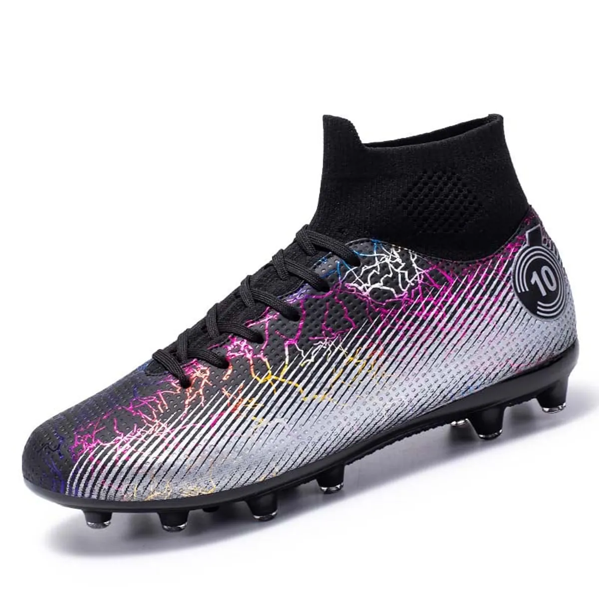 SHANDIAN - Zapatillas de Fútbol Hombre FG Negro