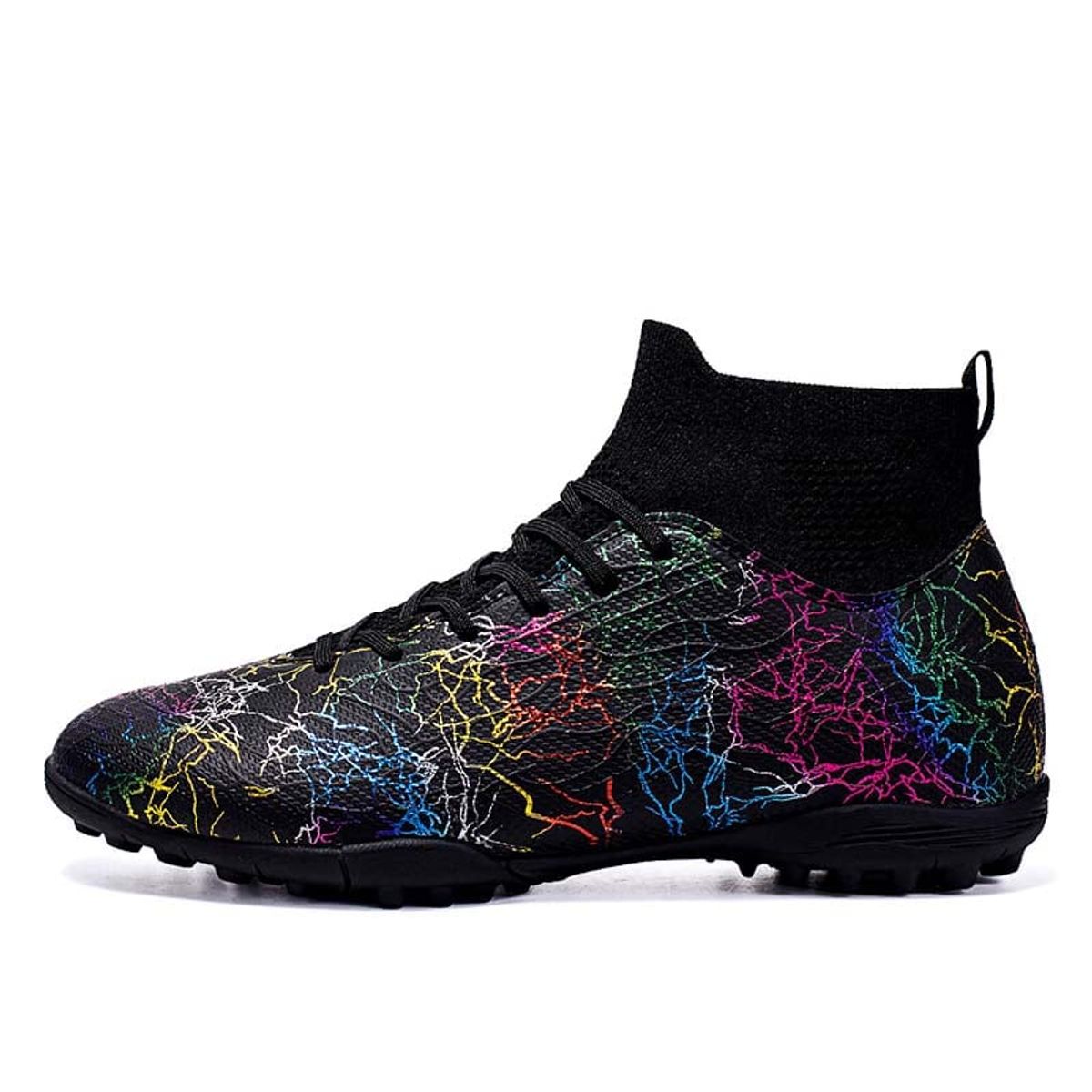SHANDIAN - Zapatillas de Fútbol Hombre TF Negro