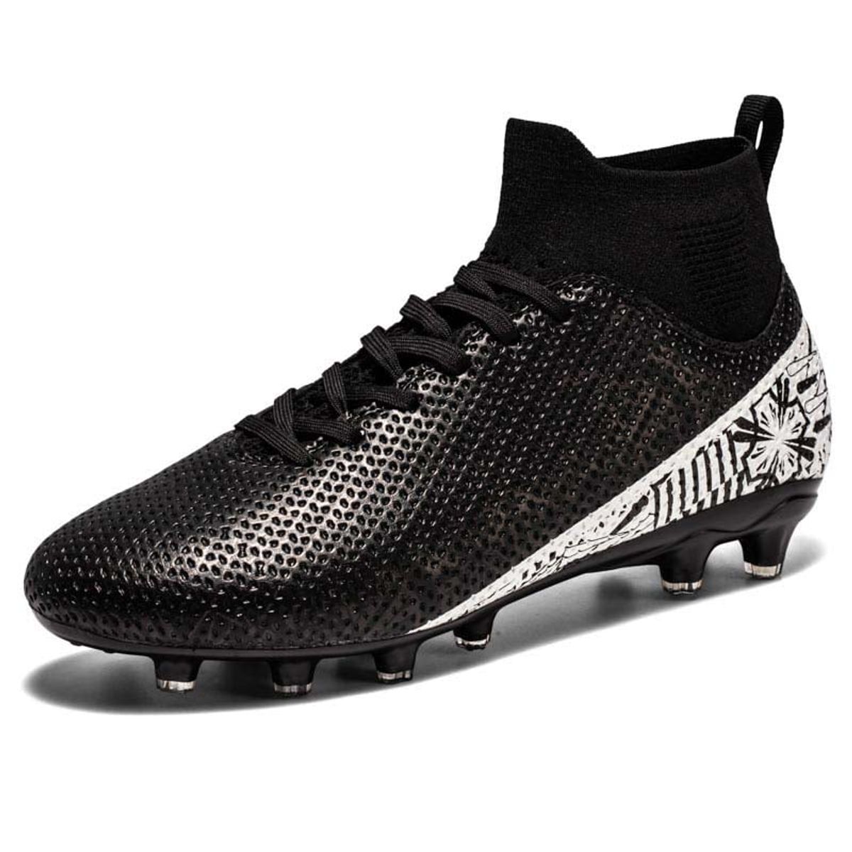 SHANDIAN - Zapatillas de Fútbol Hombre FG Negro