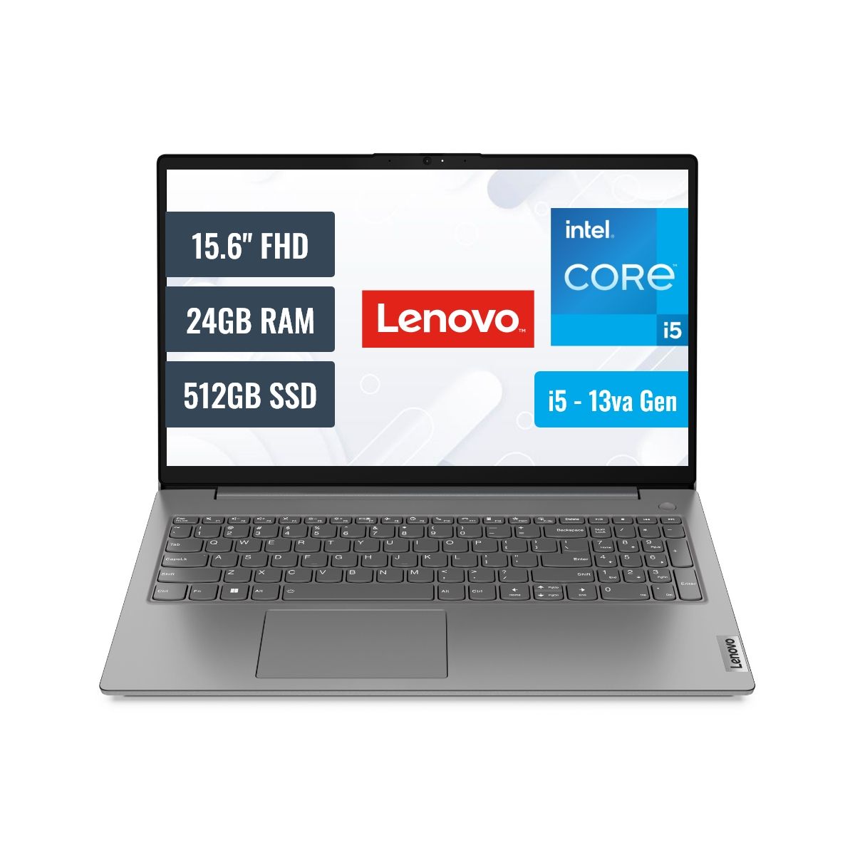 LENOVO - Laptop Lenovo V15  15.6" FHD, Core i5-13420H, 24GB DDR4, SSD 512GB