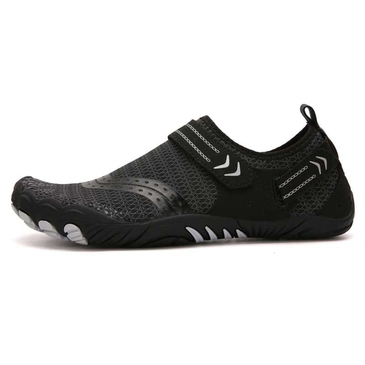 SHANDIAN - Zapatillas Agua Outdoor Hombre Secado Rapido Negro