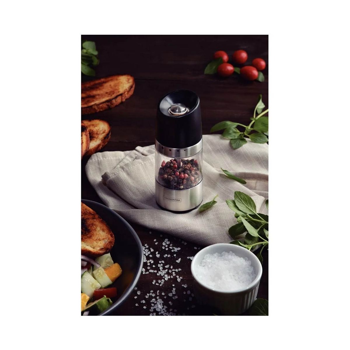 TRAMONTINA - Molinillo de sal y pimienta TRAMONTINA  acero inox
