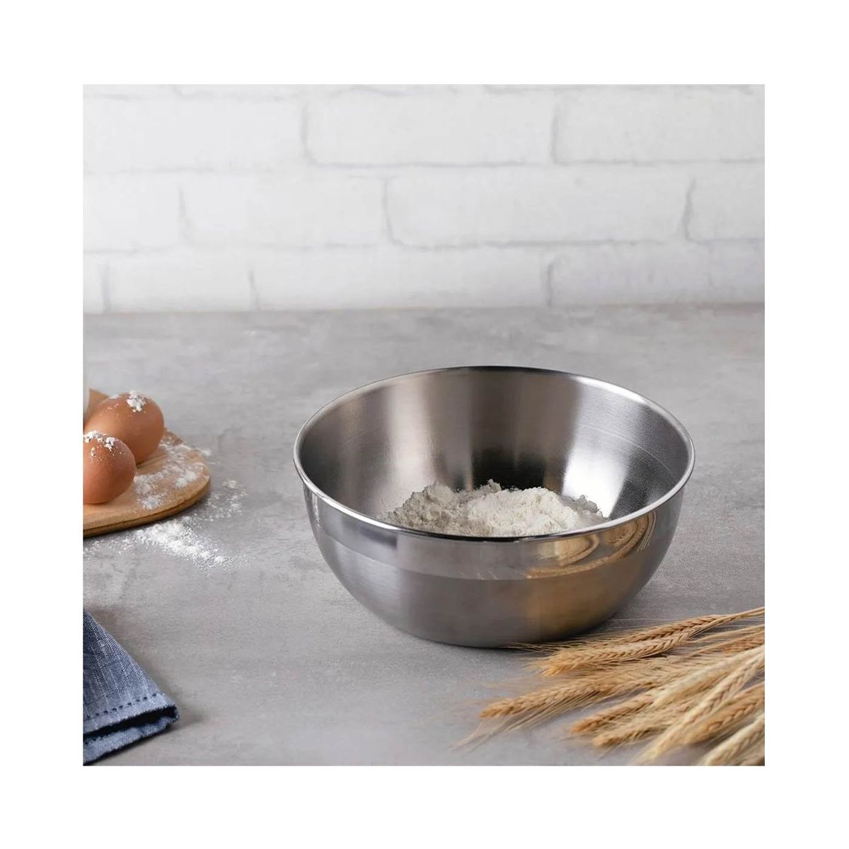 TRAMONTINA - Recipiente redondo TRAMONTINA ace. Inox. 24 cm