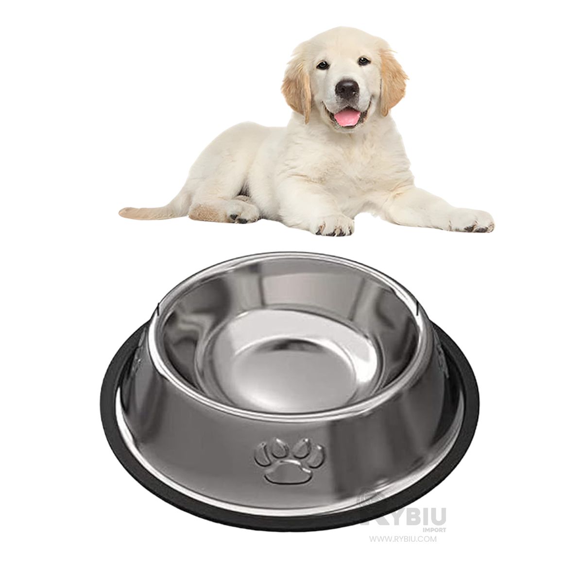 GENERICO - Recipiente para Canino Portable de Talla XS Y+Gift Stickers