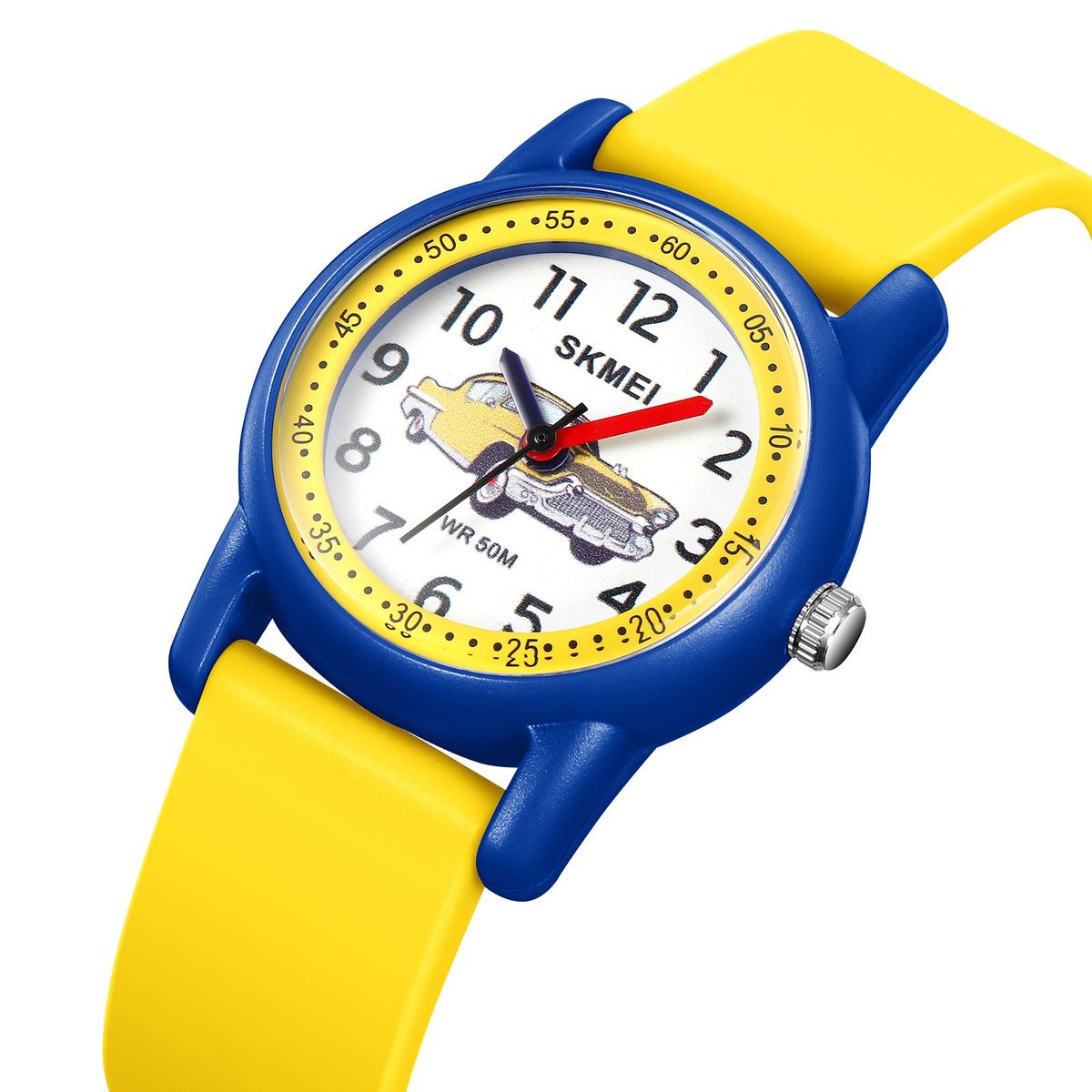 SKMEI - Reloj Skmei 2157 Carro Amarillo_.