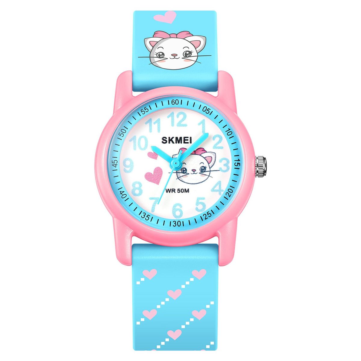 SKMEI - Reloj Skmei 2157 Celeste Gato