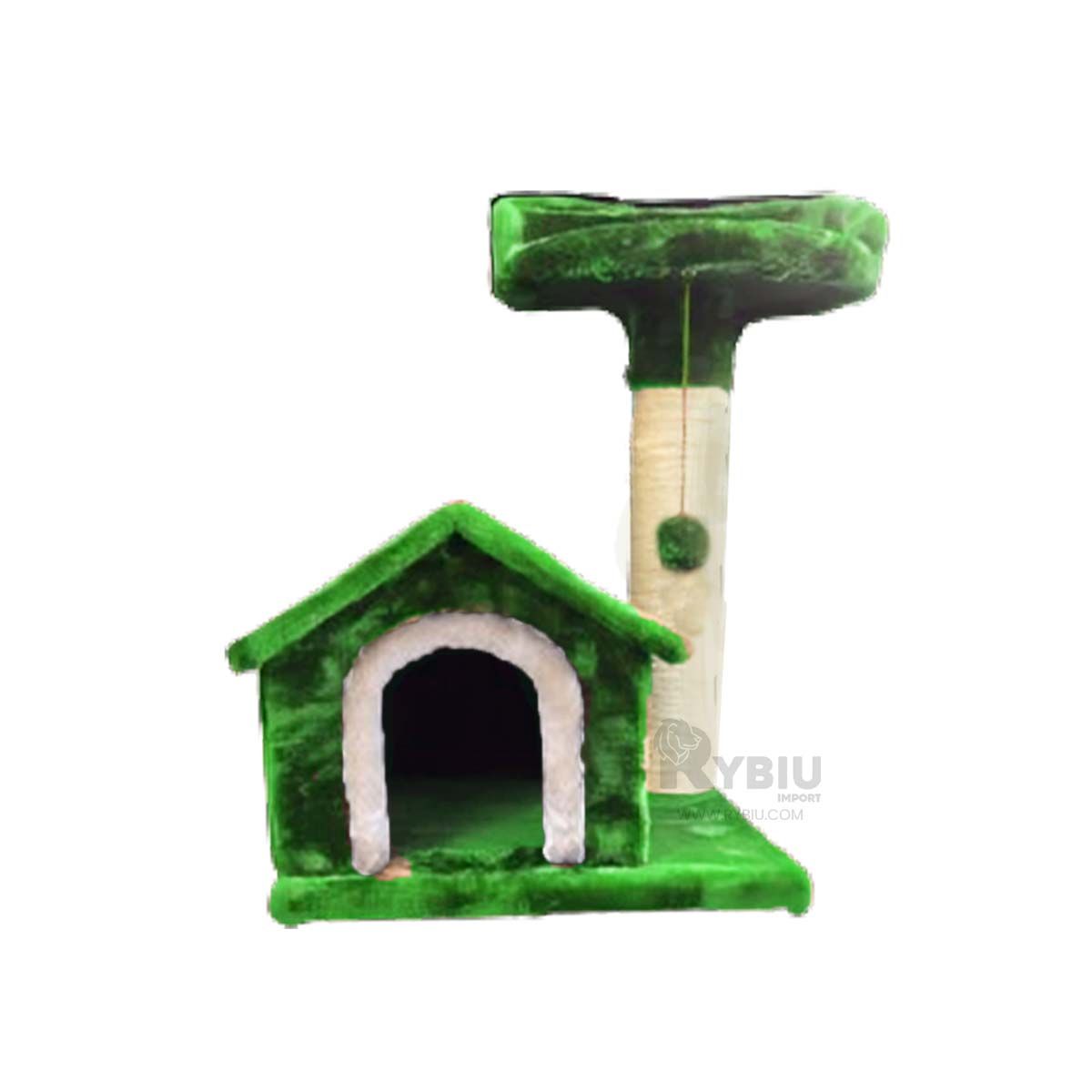 GENERICO - Gimnasio Adaptable de Felinos Verde Y+Regalo Agendita