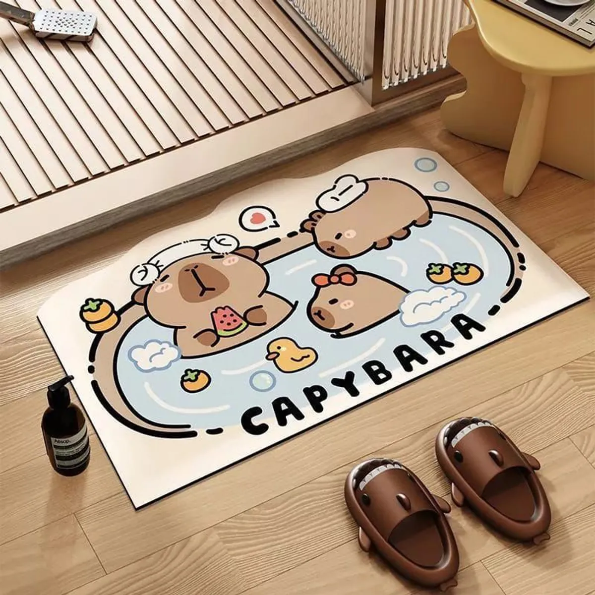 GENERICO - ALFOMBRA SUPER ABSORBENTE DE CAPIBARA