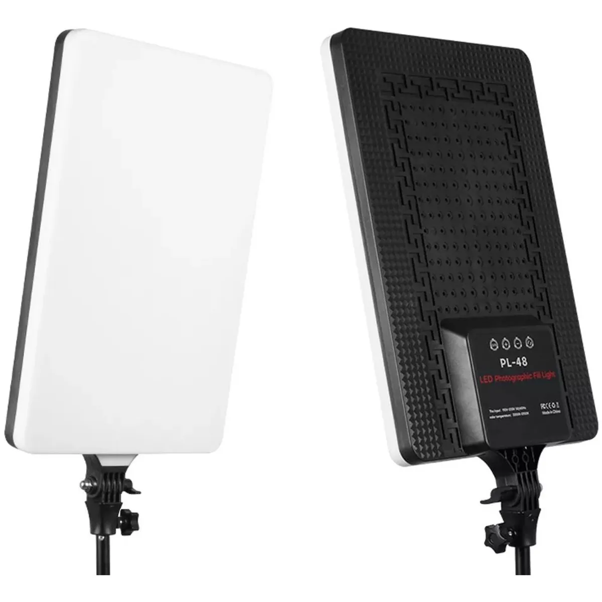 GENERICO - Kit Luz LED Panel iluminación de Estudio Grabación de vídeo PL-48