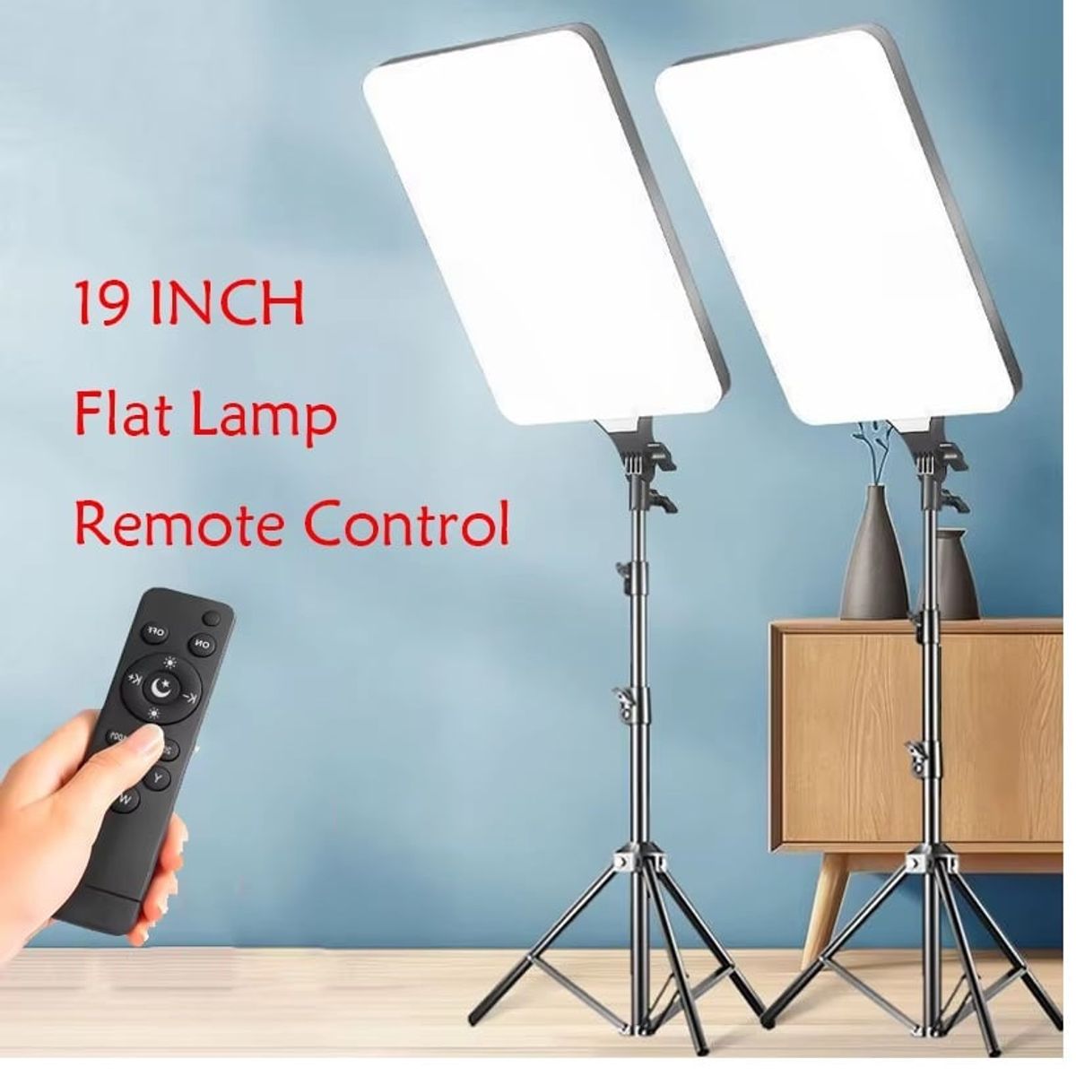 OEM - Kit Luz LED Panel iluminación de Estudio Grabación de vídeo PL-48