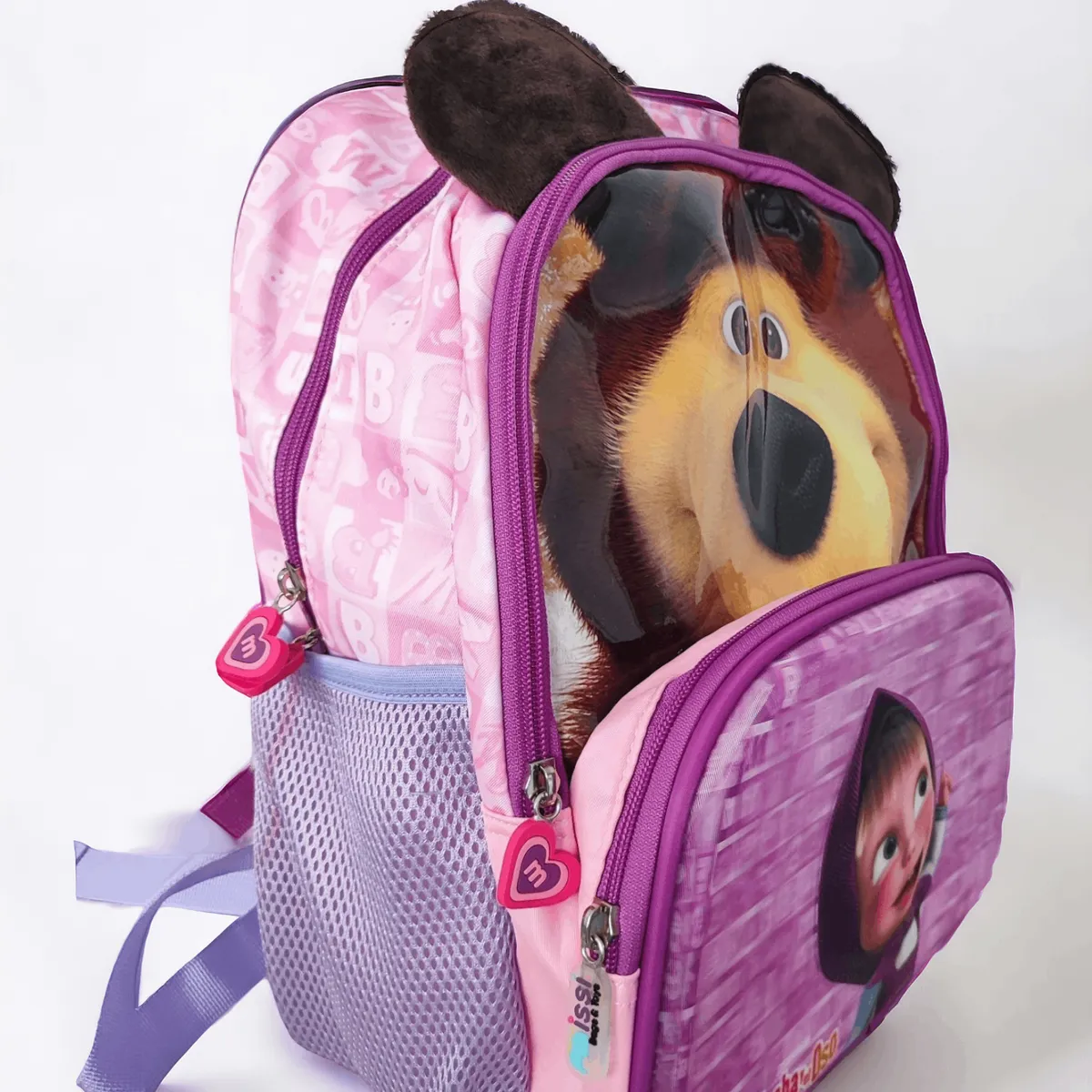 MASHA Y EL OSO - Mochila Escolar Infantil Masha y el oso Original