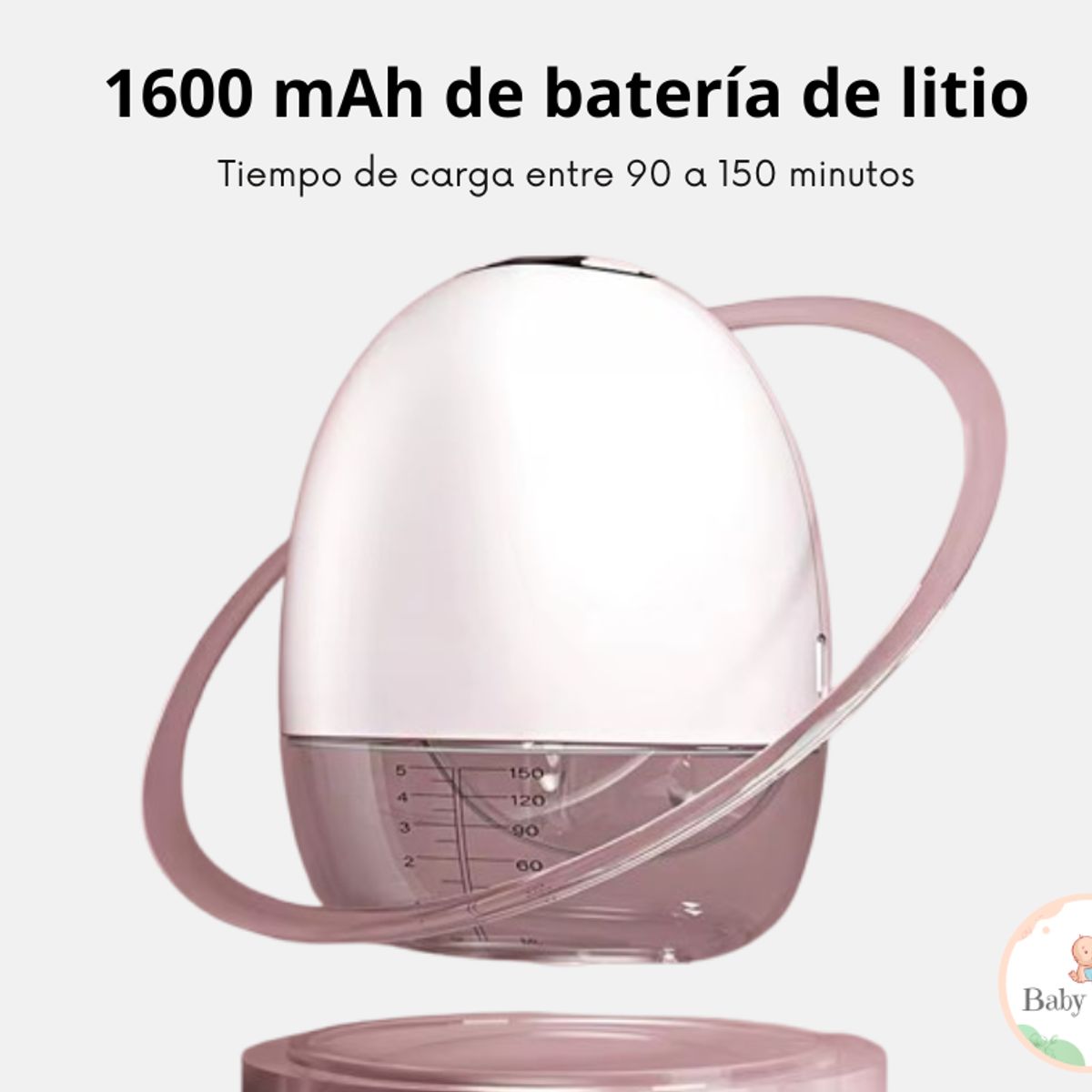 GENERICO - Extractor de Leche Manos LIbres Ultradelgado Vasos