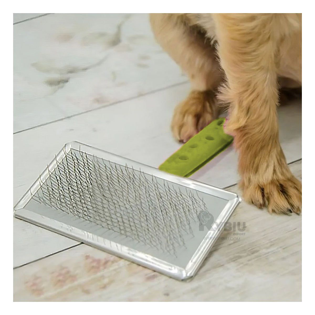 GENERICO - Peineta Versatil y Duradero en Verde Talla XL Y+Stickers