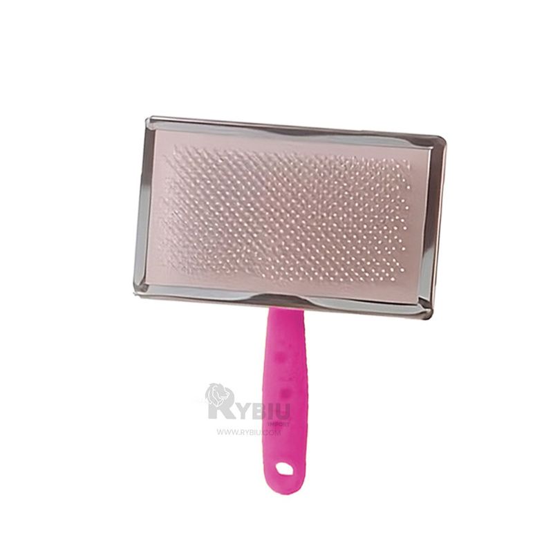 GENERICO - Peine Base Rectangular XL en Fucsia Y+Stickers