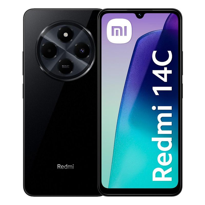 XIAOMI - Redmi 14C 4GB+256GB Negro