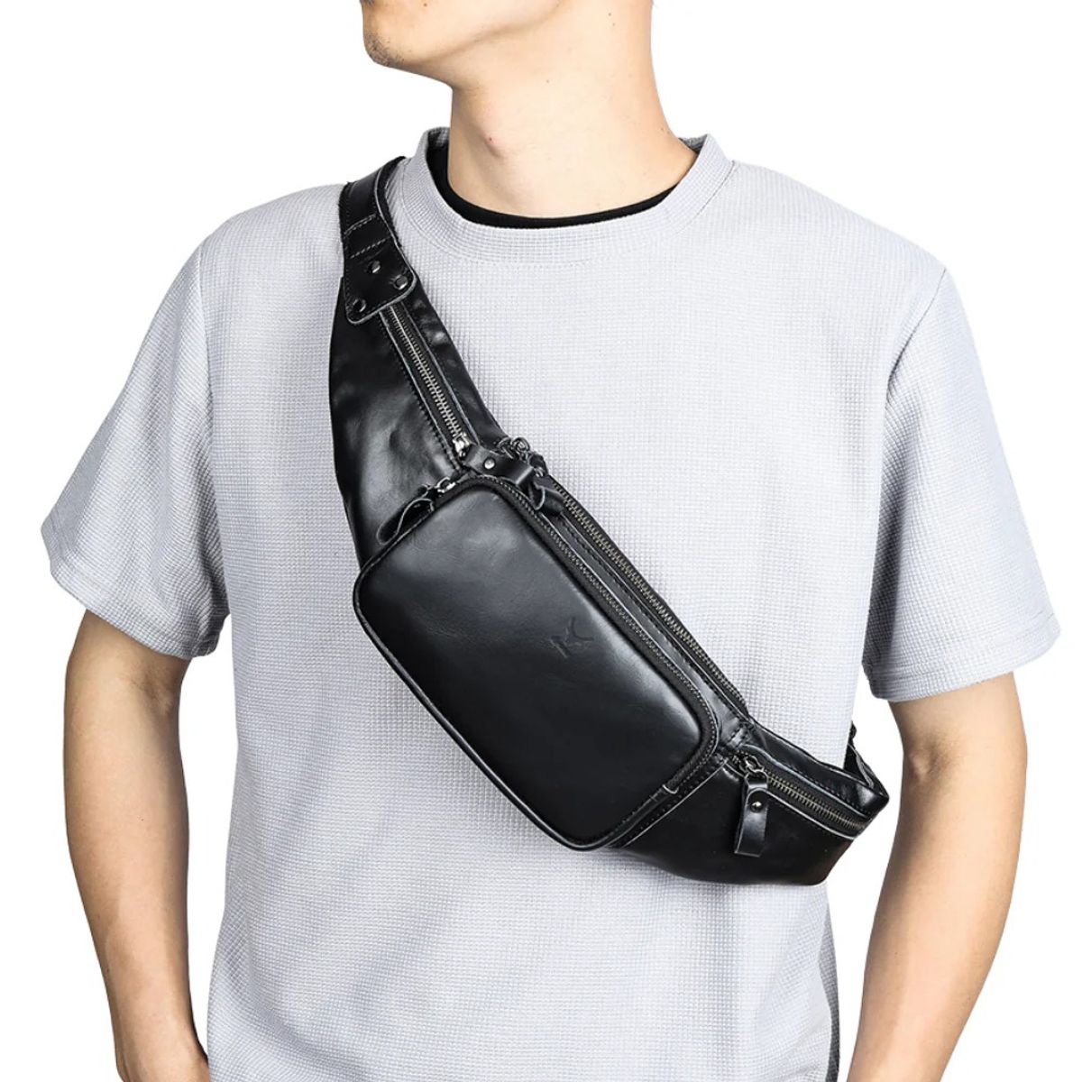 ARMUZ - Canguro de Cuero Vacuno 9999 Hombre