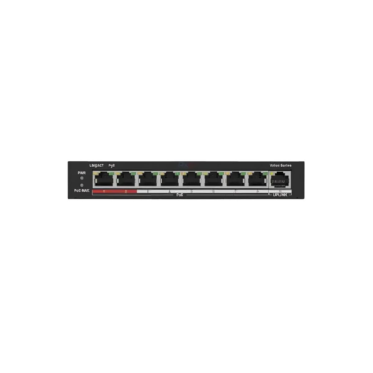 HIKVISION - Switch PoE Hilook NS-0109P-60B no administrado 9 puertos 100Mps
