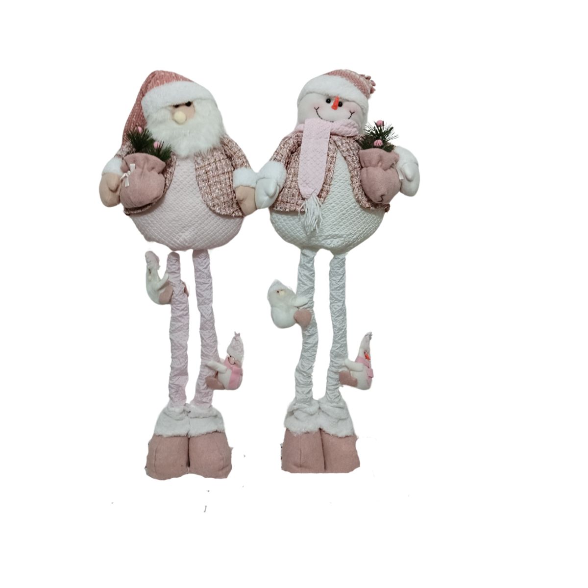 GENERICO - Patilargos Duo Mono de nieve + Napá Noel