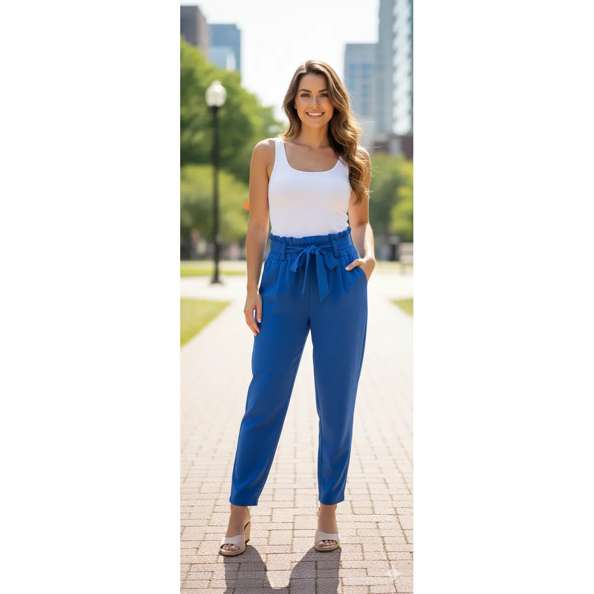 GENERICO - Pantalón chalis para dama