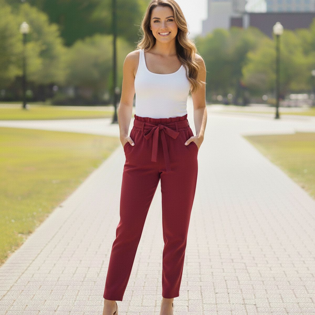 GENERICO - Pantalón chalis para dama