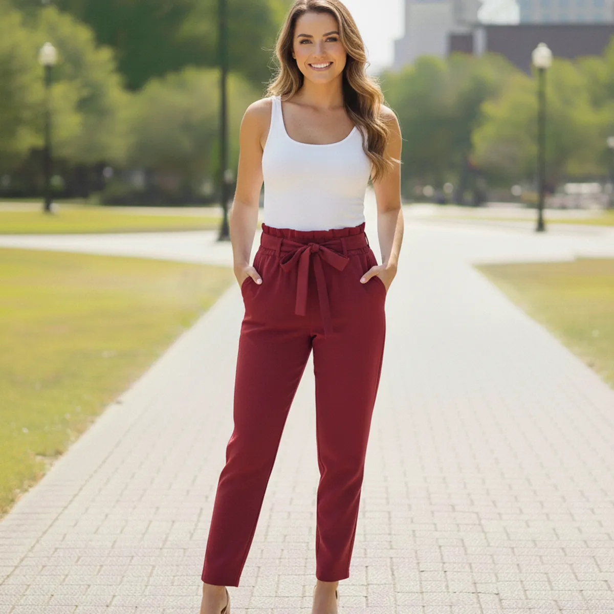 GENERICO - Pantalón chalis para dama