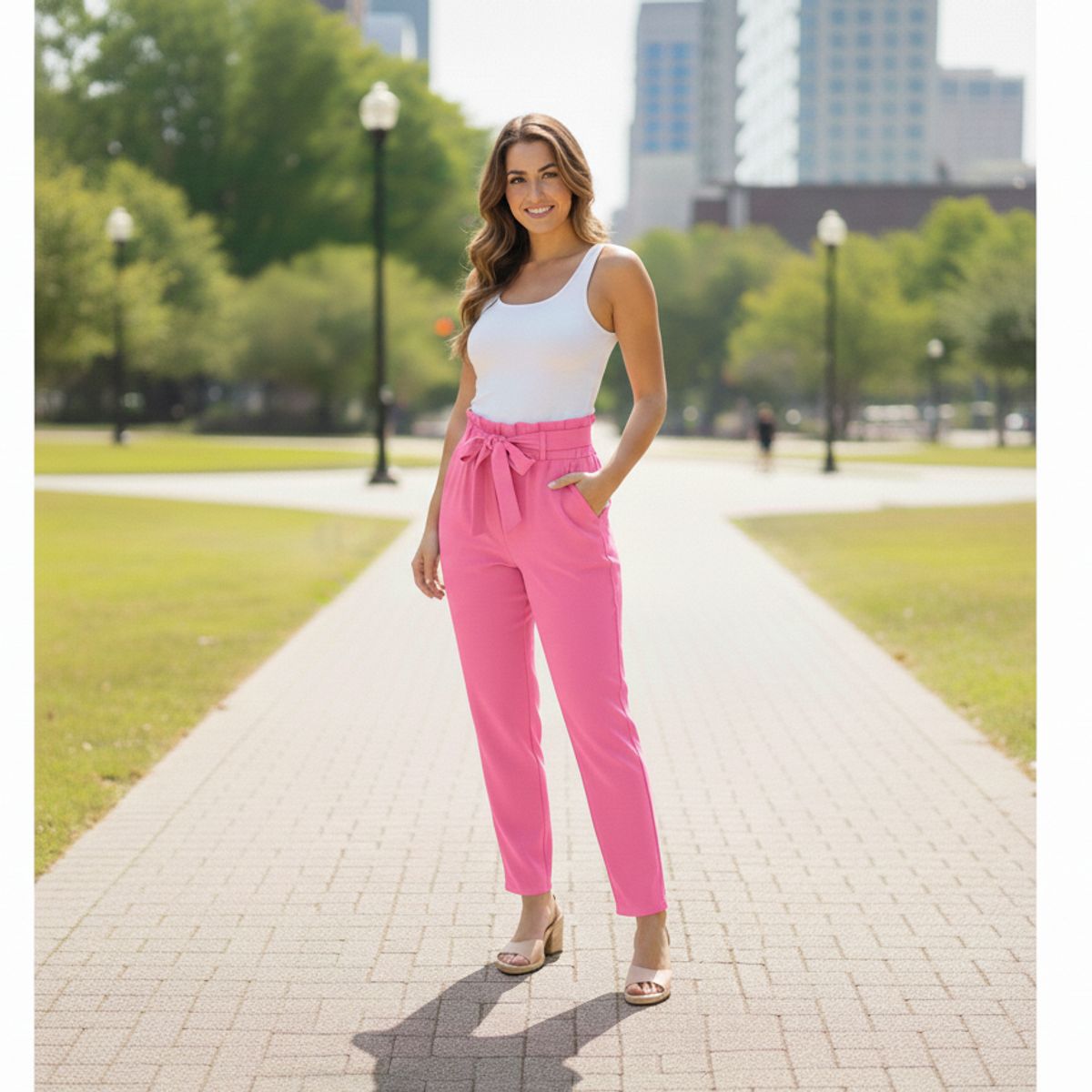 GENERICO - Pantalón chalis para dama