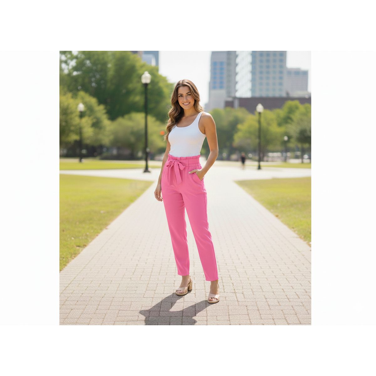 GENERICO - Pantalón chalis para dama