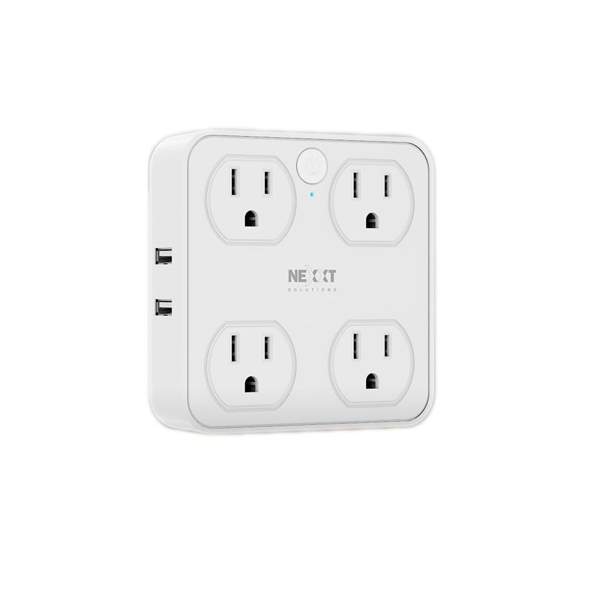 Nexxt Solutions - ENCHUFE INTELIGENTE DE 4 TOMAS + USB/ USBC NEXXT NHP-T615