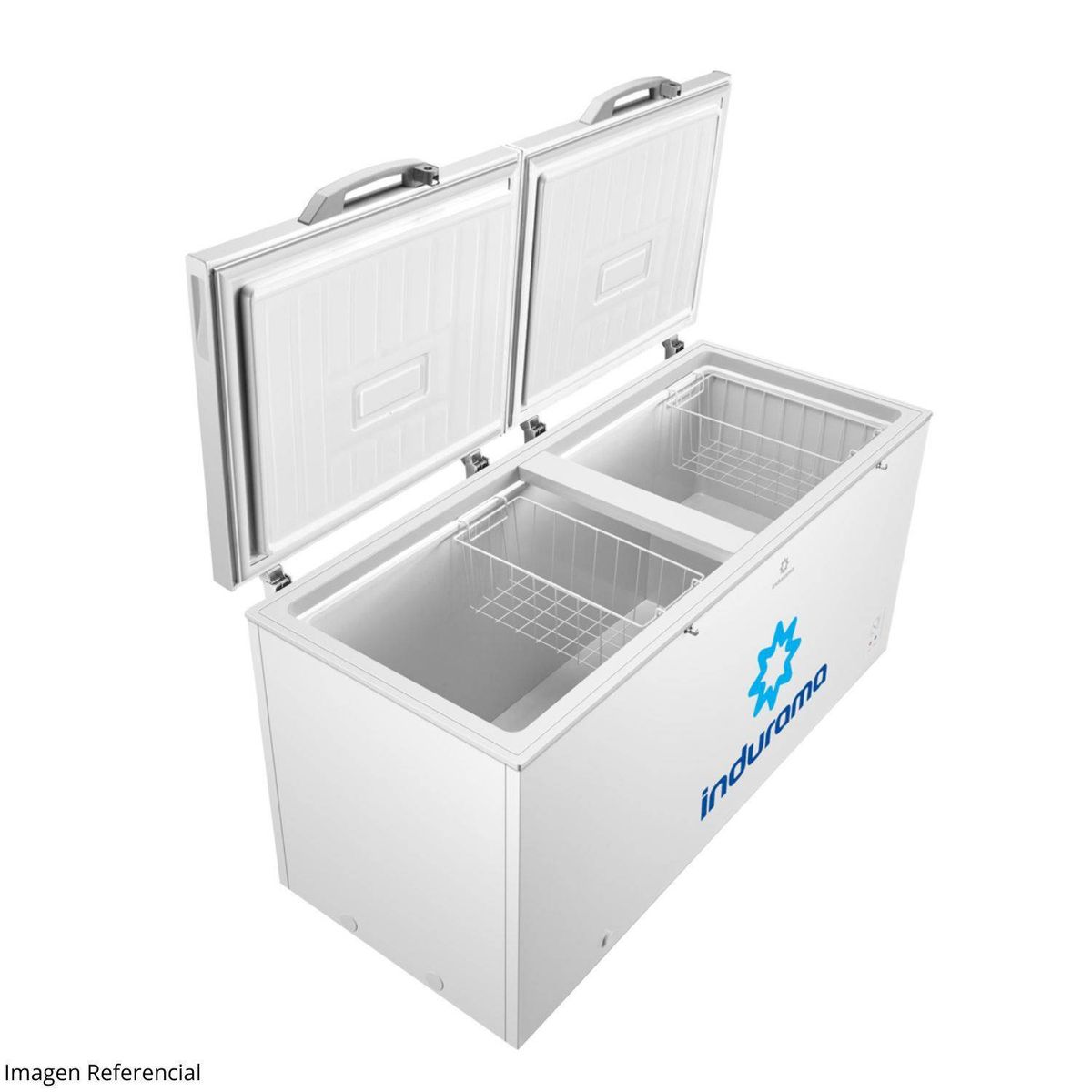 INDURAMA - Congeladora Indurama 420L Defrost CI-420BL - Blanco