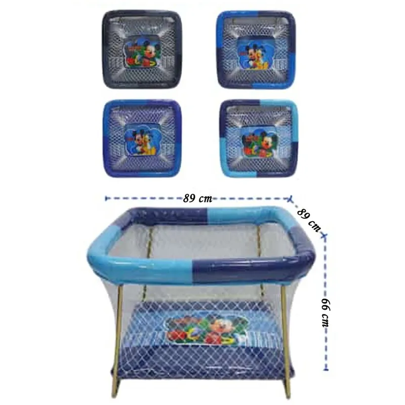 GENERICO - Corral Con Ruedas para Bebes Acolchado MIKA Niño