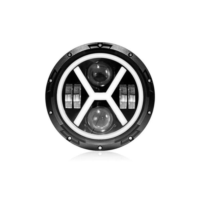 GENERICO - Faro Led 5 Modelo X Tipo Jeep 3600LM