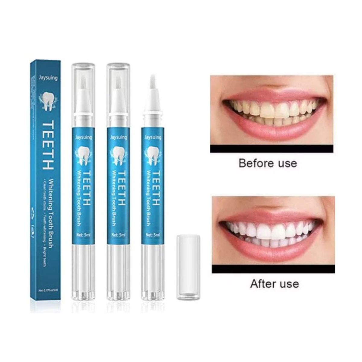 GENERICO - Lapiz Blanqueador Dental 3Unidades